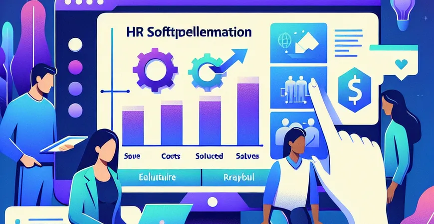 HR 软件实施如何节省成本？高性价比方案盘点